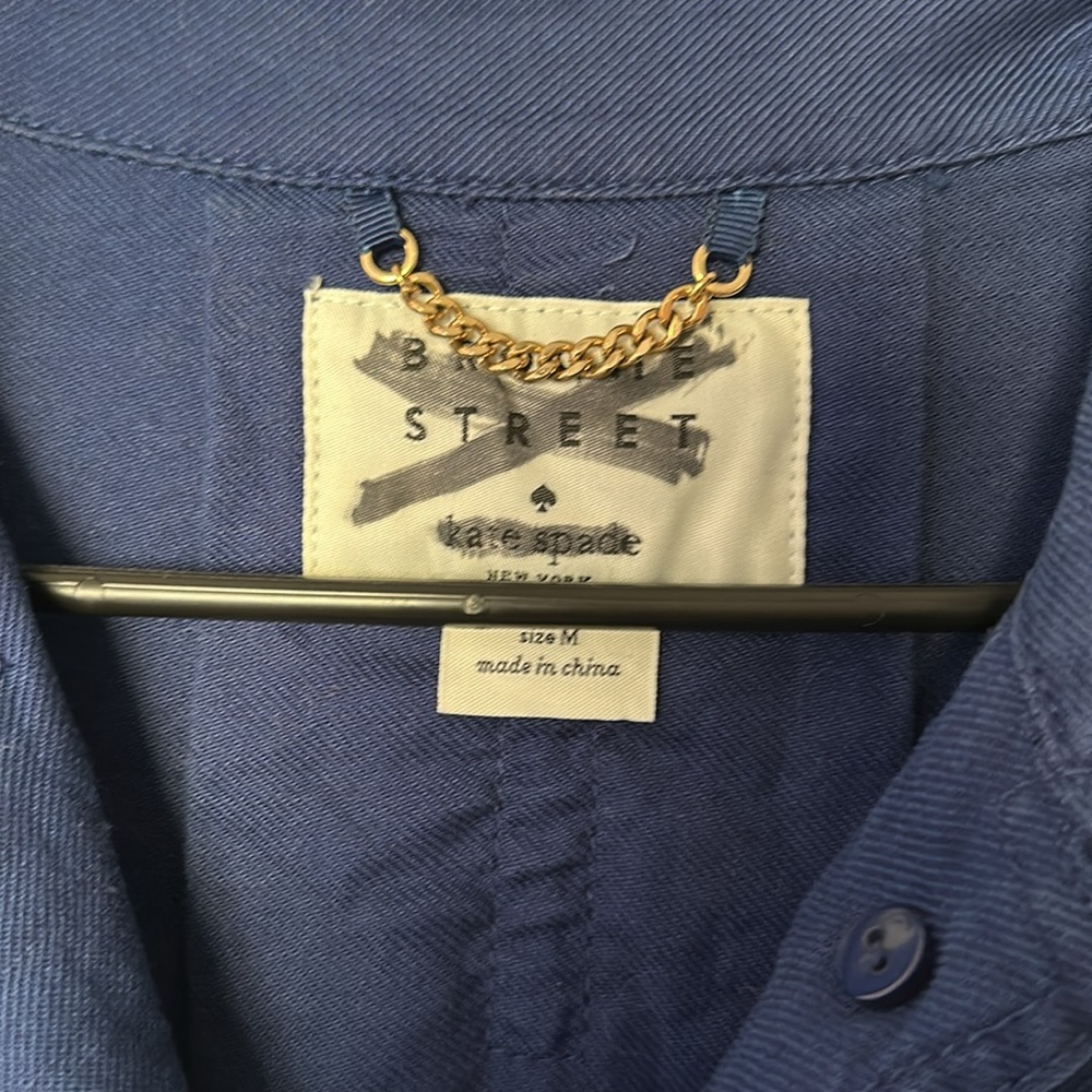 Broome Street Kate Spade Button Up Shirt size M - Picture 2 of 4